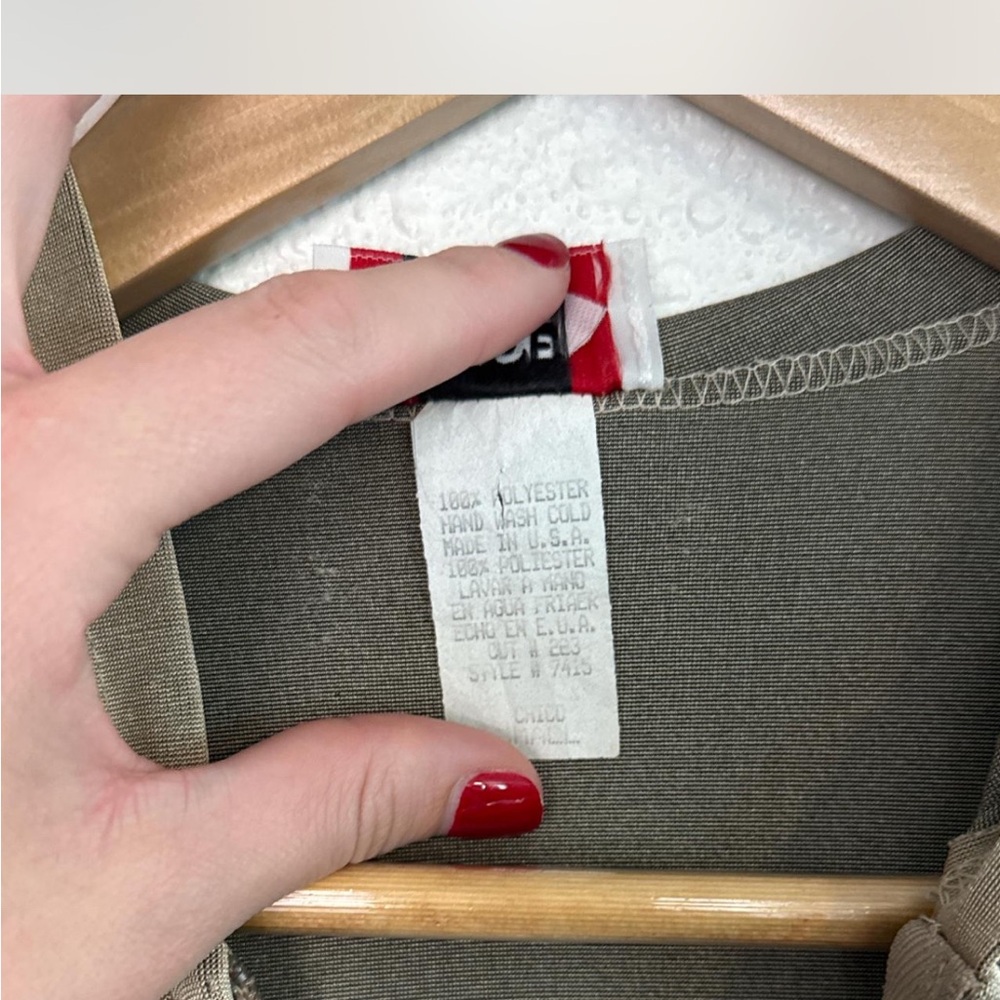 Vintage Zip Up Hooded Vest - Picture 5 of 8